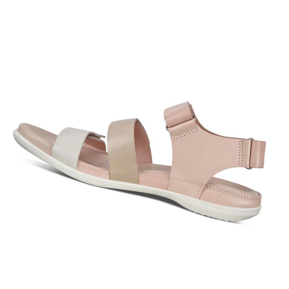 Ecco Flash Platta Sandaler Dam Grå Vita Rosa | SE 177KOR